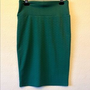 LuLaRoe Green Pencil Skirt